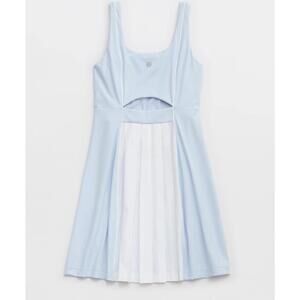 Pickletini Margot Pleat Dress XXL 2X Blue Pickleball Tennis Athleisure